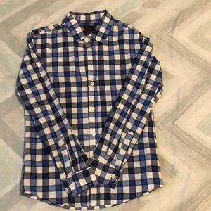 Boys Plaid Button Down Shirt